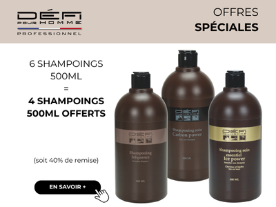 Dph shampoings 500ml 6+4