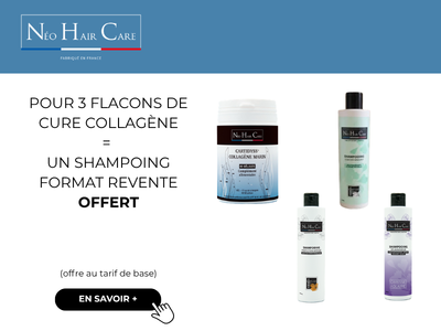 3 flacons collagene + 1 shamp