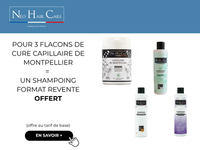 3 cure capillaire + 1 shamp