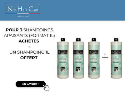 shampoing apaisant 1L 3+1