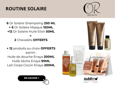 Colis Or solaire + ENAYA 