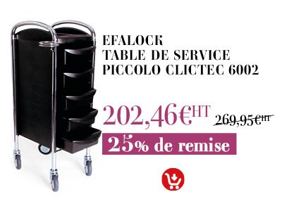 Table de service Efalock - 25%