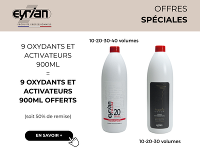 Eyrian oxydants et/ou activateurs 900ml 9+9