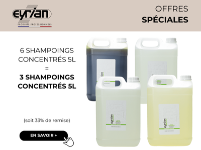 EYRIAN shampoings 4.5L 6+3