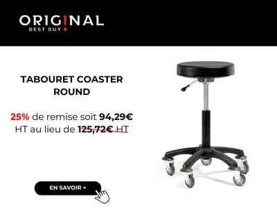tabouret coaster round